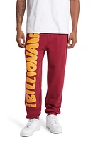 Billionaire Boys Club Infinite Cotton Blend Sweatpants in Rumba Red at Nordstrom, Size Small