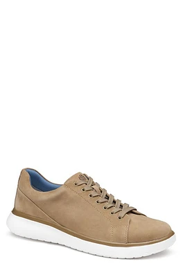 Johnston & Murphy Oasis Lace-to-Toe Sneaker Taupe Nubuck at Nordstrom,