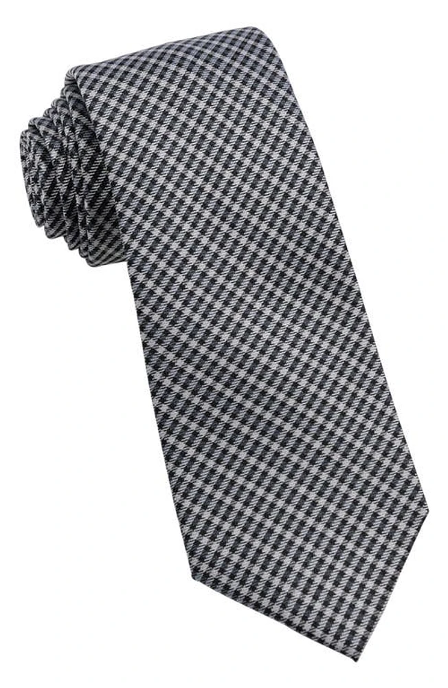 W. R.K Plaid Silk Tie in Black at Nordstrom