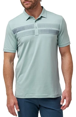 TravisMathew Moraga Chest Stripe Polo Arona at Nordstrom,