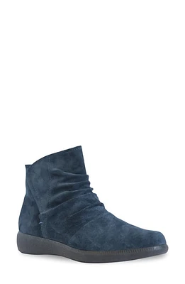 Munro Scout Water Resistant Bootie Deep Indigo Suede at Nordstrom,