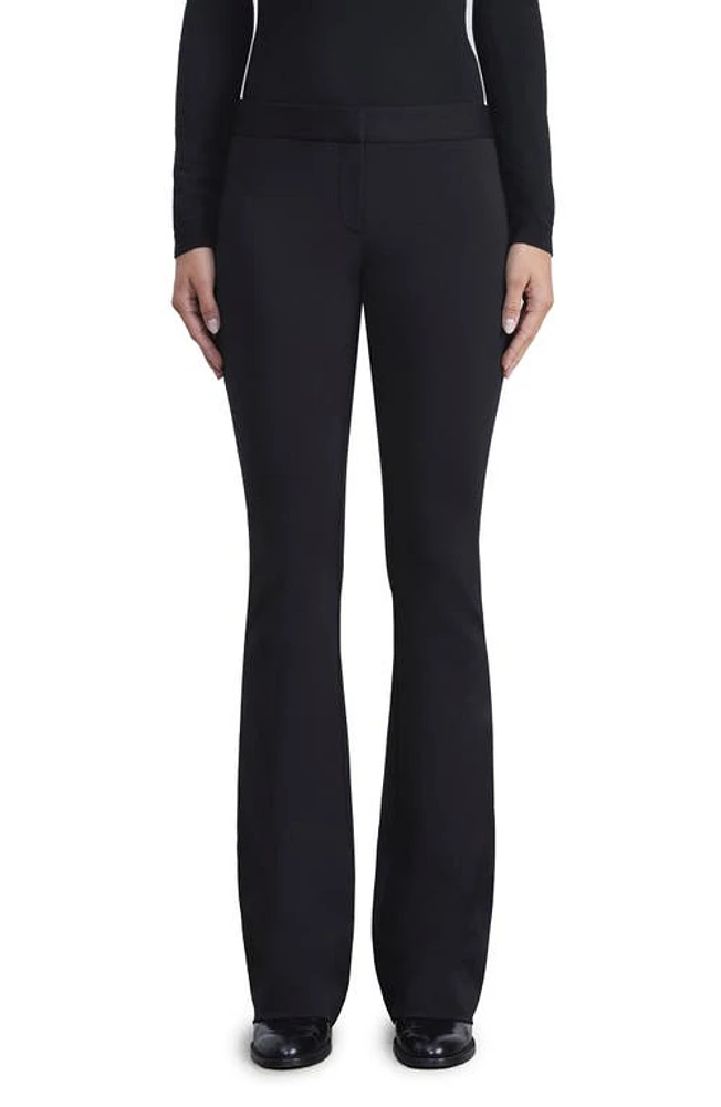 Lafayette 148 New York Waldorf Flare Pants Black at