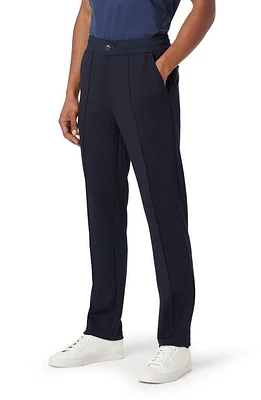 Bugatchi Stretch Knit Pants Navy at Nordstrom,