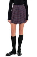 English Factory Pleated Check Skort at Nordstrom,