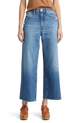 FRAME The Relaxed Raw Hem Straight Leg Jeans at Nordstrom,