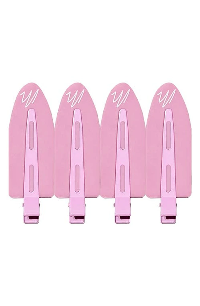 Mermade Hair 4-Pack Jumbo No-Crease Hair Clips in Pink at Nordstrom