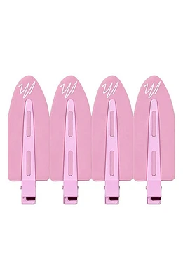 Mermade Hair 4-Pack Jumbo No-Crease Hair Clips in Pink at Nordstrom