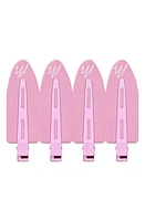 Mermade Hair 4-Pack Jumbo No-Crease Hair Clips in Pink at Nordstrom