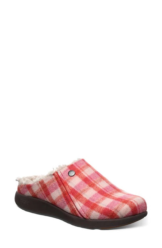 STROLE Snug Tartan Wool Slipper at Nordstrom,