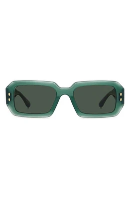 Isabel Marant 53mm Rectangular Sunglasses in / at Nordstrom