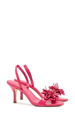 Larroudé Hibiscus Slingback Sandal Magenta at Nordstrom,