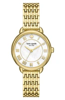 Kate Spade New York lilly avenue bracelet watch, 34mm in Gold at Nordstrom, Size 34 Mm