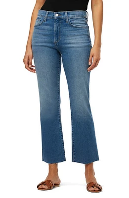 Joe's The Callie High Waist Raw Hem Crop Bootcut Jeans Glimpse at Nordstrom,