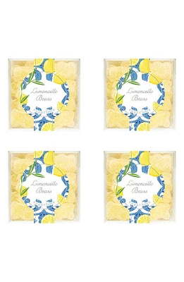 sugarfina Limoncello Bears Set of 4 Candy Cubes in Blue at Nordstrom