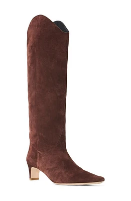 STAUD Wally Western Boot Mahogany at Nordstrom,