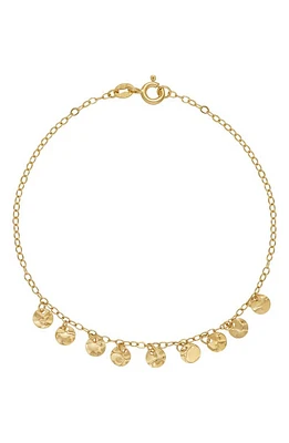 Bony Levy 14K Gold Shaky Charm Bracelet Yellow at Nordstrom,