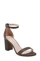 Bandolino Armory Ankle Strap Sandal Bronze Glitter at Nordstrom,