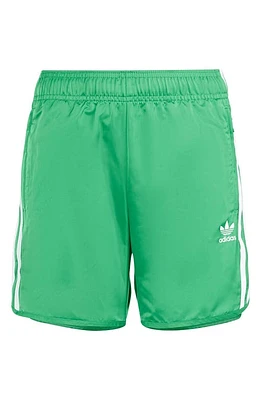 adidas Kids' Adicolor Athletic Shorts Green at