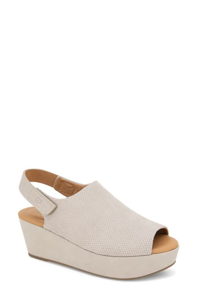 GENTLE SOULS BY KENNETH COLE Nyssina Platform Slingback Sandal Mushroom Nubuck at Nordstrom,