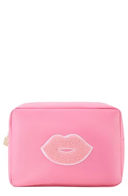 Bloc Bags Extra Large Kiss Cosmetic Bag in Bubblegum Pink at Nordstrom