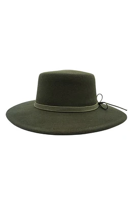 MODERN MONARCHIE Cordobés Wool Hat in Olive Green at Nordstrom