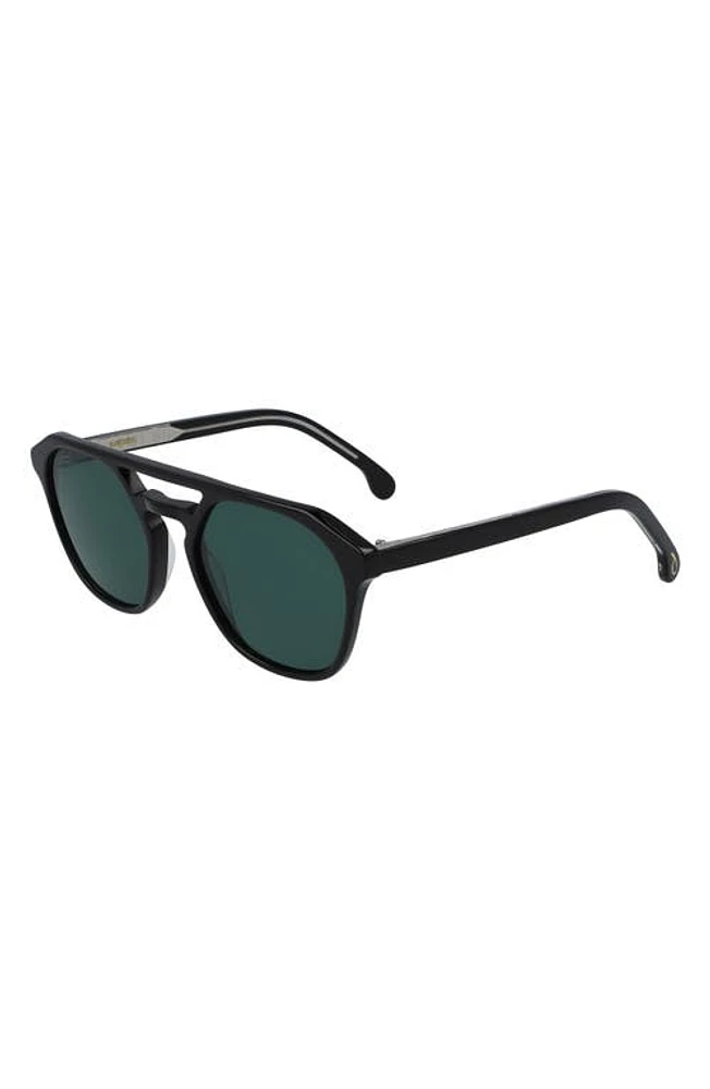 Paul Smith Barford 52mm Aviator Sunglasses in Black Ink at Nordstrom