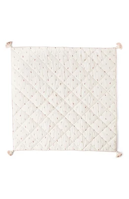 Pehr Quilted Nursery Blanket in Fawn/Pink at Nordstrom