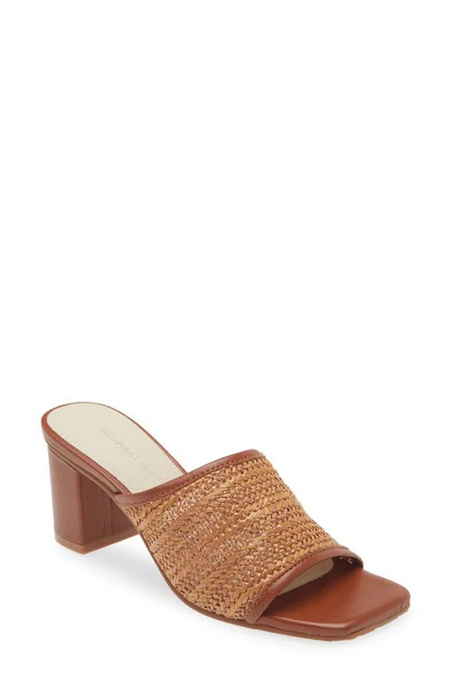 Chocolat Blu Delsy Slide Sandal Brown at Nordstrom,