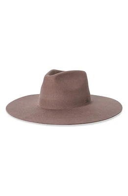 Brixton Primrose Wool Felt Fedora Twig at Nordstrom,