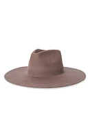 Brixton Primrose Wool Felt Fedora Twig at Nordstrom,