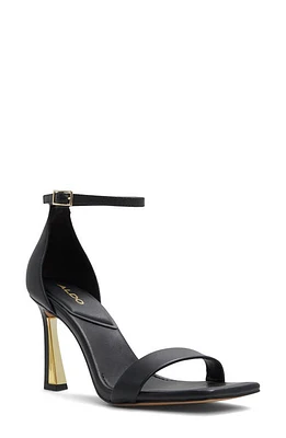 ALDO Rosali Square Toe Sandal in Black at Nordstrom, Size 11