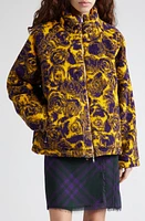 burberry Rose Jacquard Fleece Jacket Pear at Nordstrom,