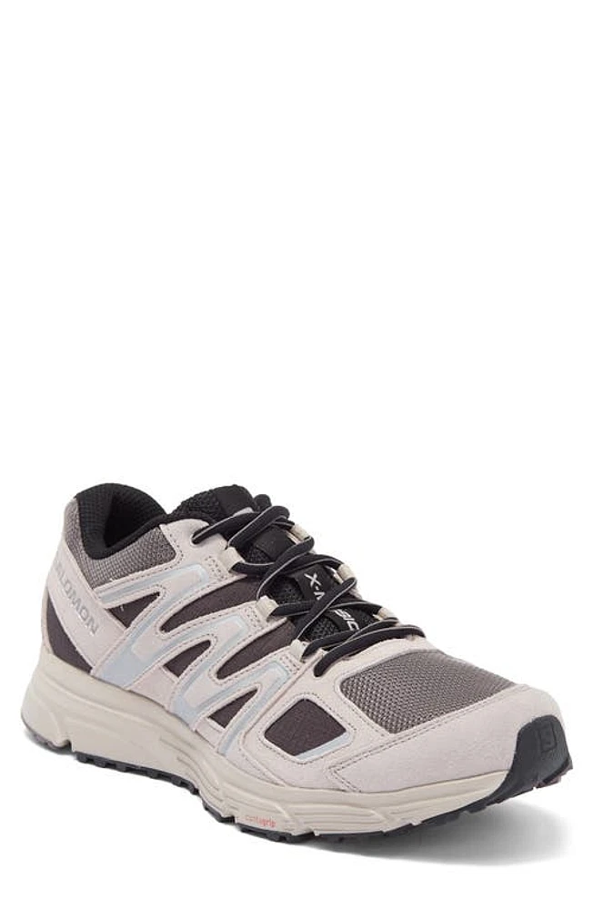 Salomon Gender Inclusive X-Mission 4 Running Shoe Quail/Cement/Plum Kitt at Nordstrom, Women's