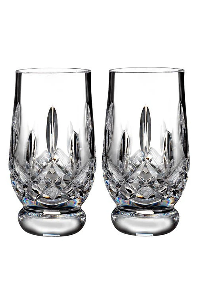 Waterford Lismore Connoisseur Set of 2 Lead Crystal Footed Tasting Tumblers in Clear at Nordstrom