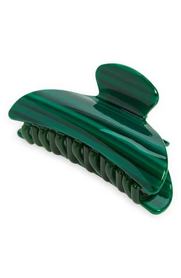 Machete Midi Heirloom Claw Clip in Malachite at Nordstrom