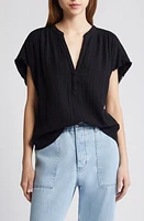 XÍRENA Kane Cotton Gauze Top at Nordstrom,