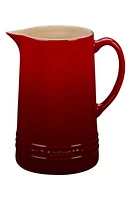 Le Creuset Glazed Stoneware 1 2/3 Quart Pitcher in Cherry at Nordstrom