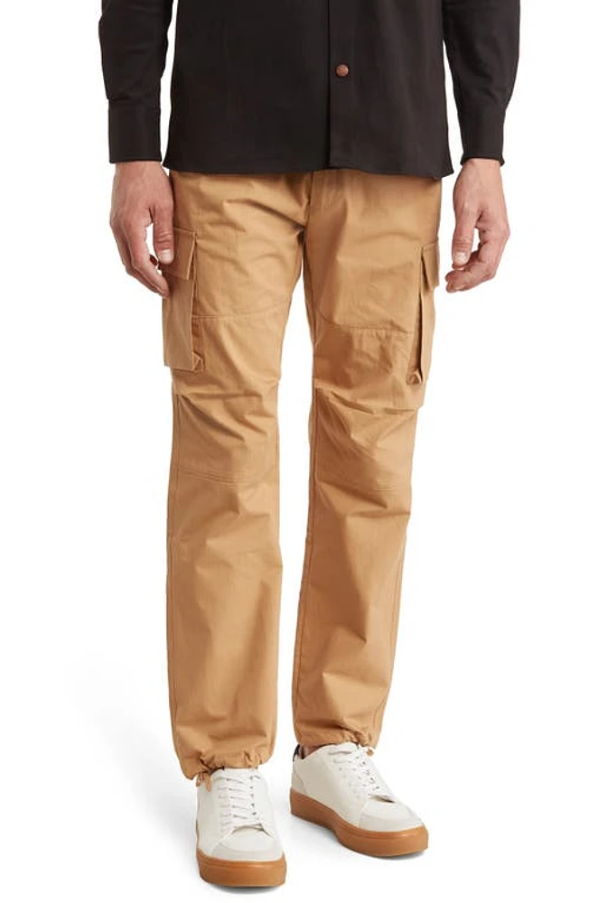 CAT WWR Cotton Ripstop Cargo Pants Camel at Nordstrom,