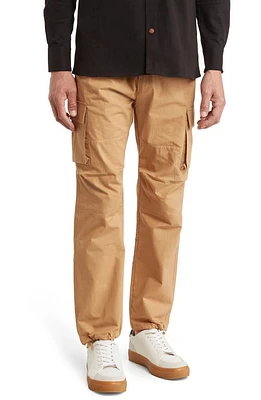 CAT WWR Cotton Ripstop Cargo Pants Camel at Nordstrom,