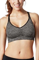 Bravado Designs Body Silk Seamless Yoga Maternity/Nursing Bra Charcoal Heather at Nordstrom,