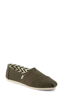 TOMS Alpargata Slip-On Green at Nordstrom,