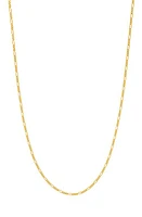 Bony Levy Figaro 14K Gold Chain Link Necklace in 14K Yellow Gold at Nordstrom, Size 20