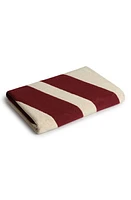 BAINA Erin Pool Towel in Maroon /Butter at Nordstrom