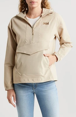 Helly Hansen Vista Hike Hooded Anorak Khaki /Sand at Nordstrom,