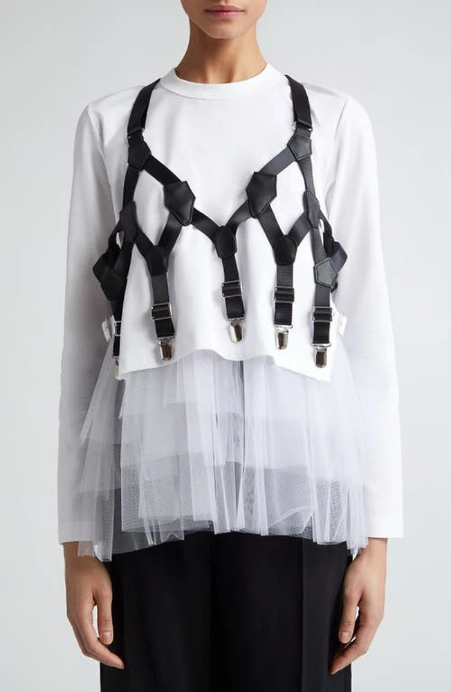 Noir Kei Ninomiya Tape Harness Black at Nordstrom,