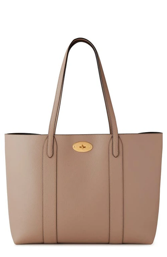 Mulberry Bayswater Leather Tote in Maple-Navy at Nordstrom