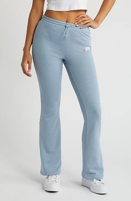 PacSun Soho Flare Leg Sweatpants Blue at Nordstrom,