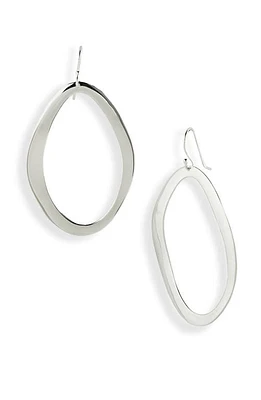 Ippolita Lage Scultura Wavy Hoop Earrings in Sterling Silver at Nordstrom