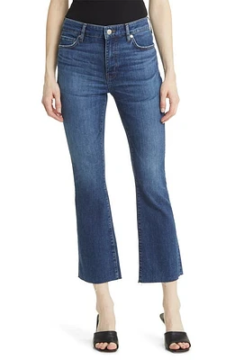 AG Farrah High Waist Raw Hem Crop Bootcut Jeans La Brea at Nordstrom,