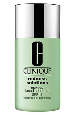 Clinique Redness Solutions Makeup Foundation Broad Spectrum SPF 15 with Probiotic Technology in Calming Vanilla at Nordstrom, Size 1 Oz